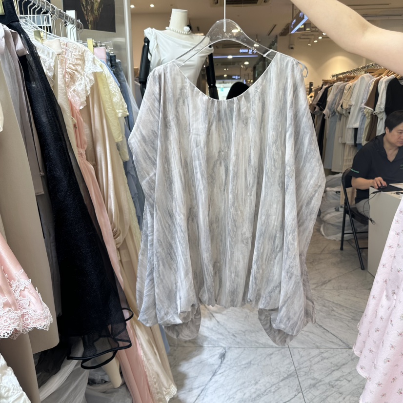 CHEAP-CHIC韓國直郵㊣女裝新款熱賣人氣休閑25春夏襯衫蕾絲衫CHEAP-CHIC/CHARLES THE SECOND襯衫/蕾絲衫