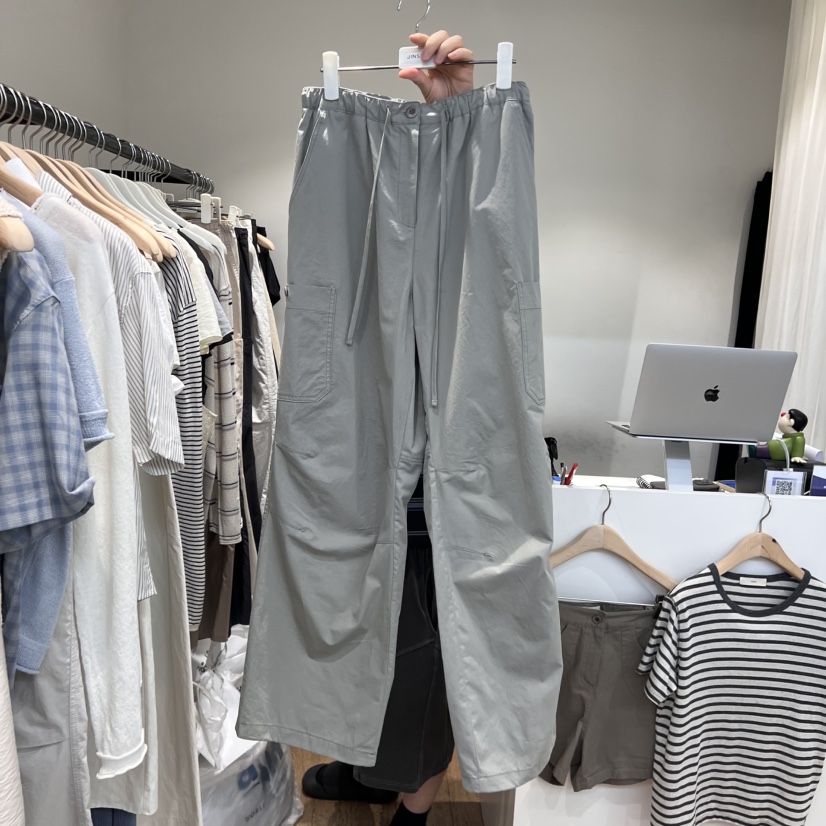 JINSIM韓國㊣直郵東大門代購女裝新品25春夏休閑人氣休閑褲JINSIM休閑褲圖色2
