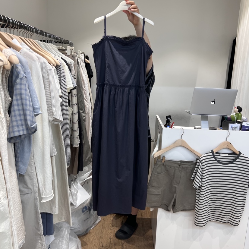 JINSIM韓國直郵㊣女裝新品25春夏休閑時尚熱賣推薦人氣連衣裙JINSIM連衣裙圖色3