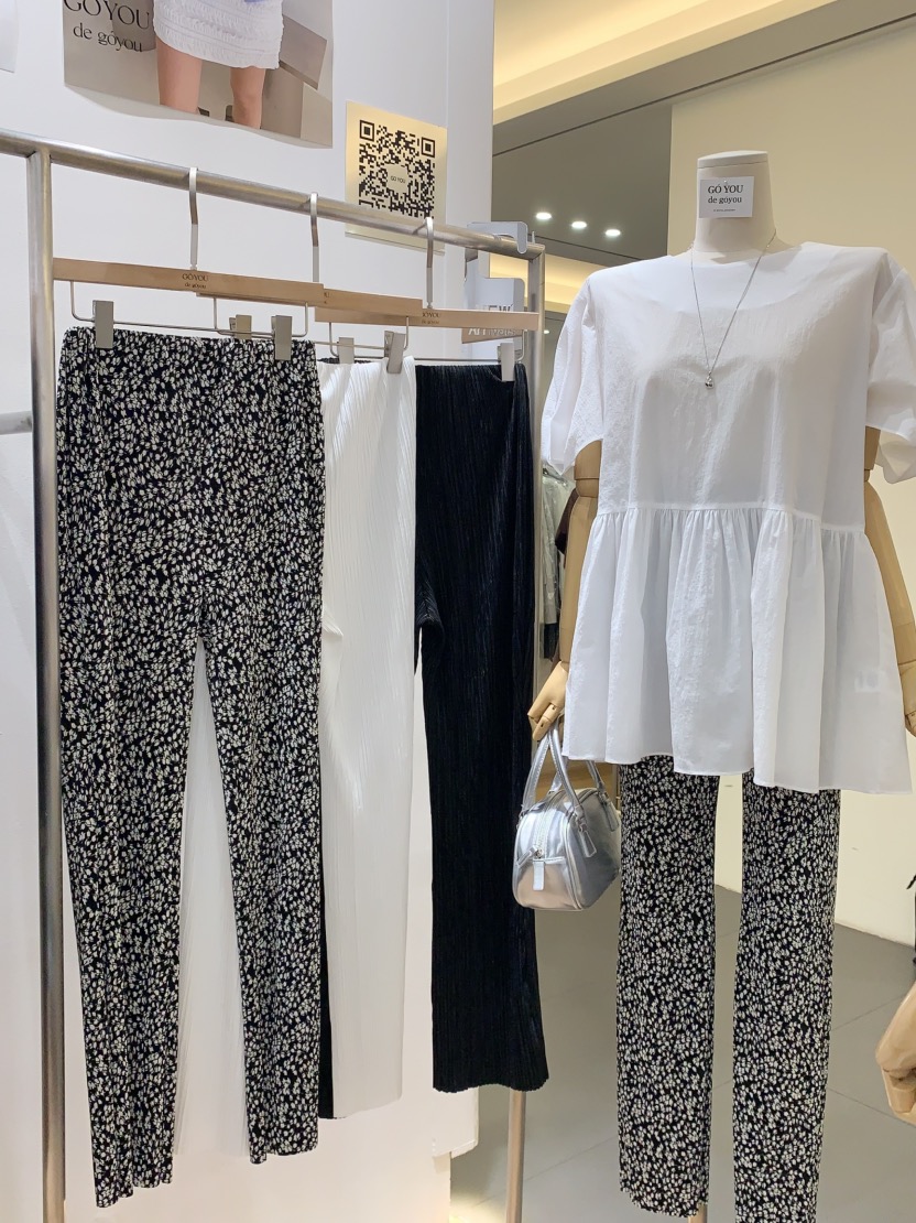 GOYOU東大門實拍女裝新品休閑熱賣人氣25春夏時尚職業休閑褲de goyou休閑褲