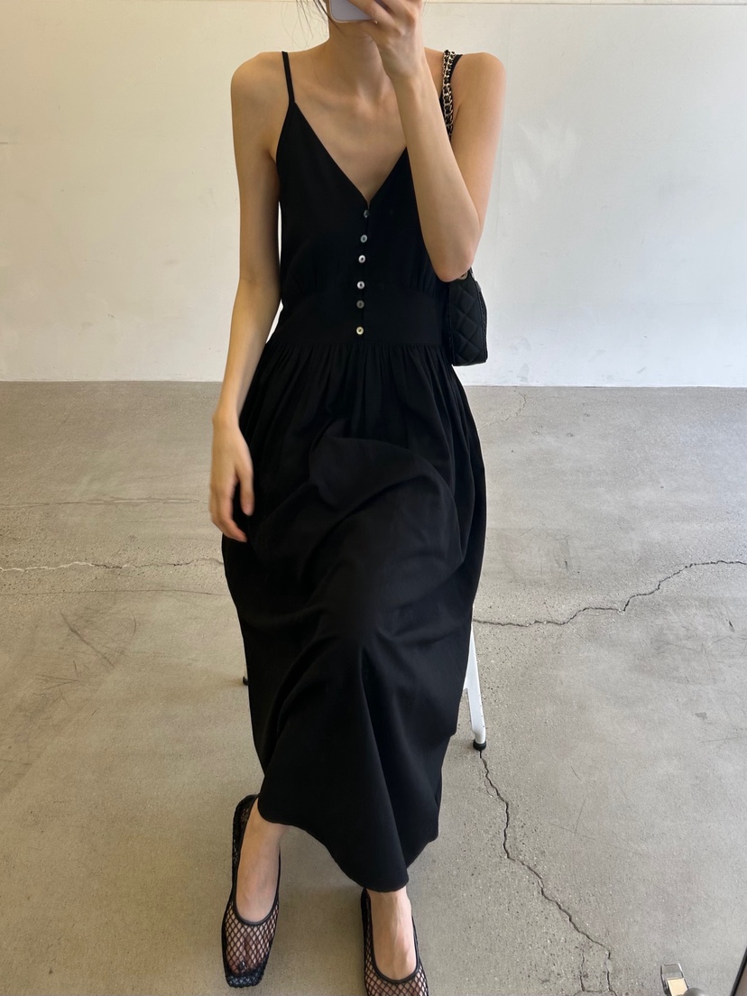 ME MO韓國代購女裝新款25春夏時尚休閑人氣推薦熱賣連衣裙ME MO連衣裙圖色2