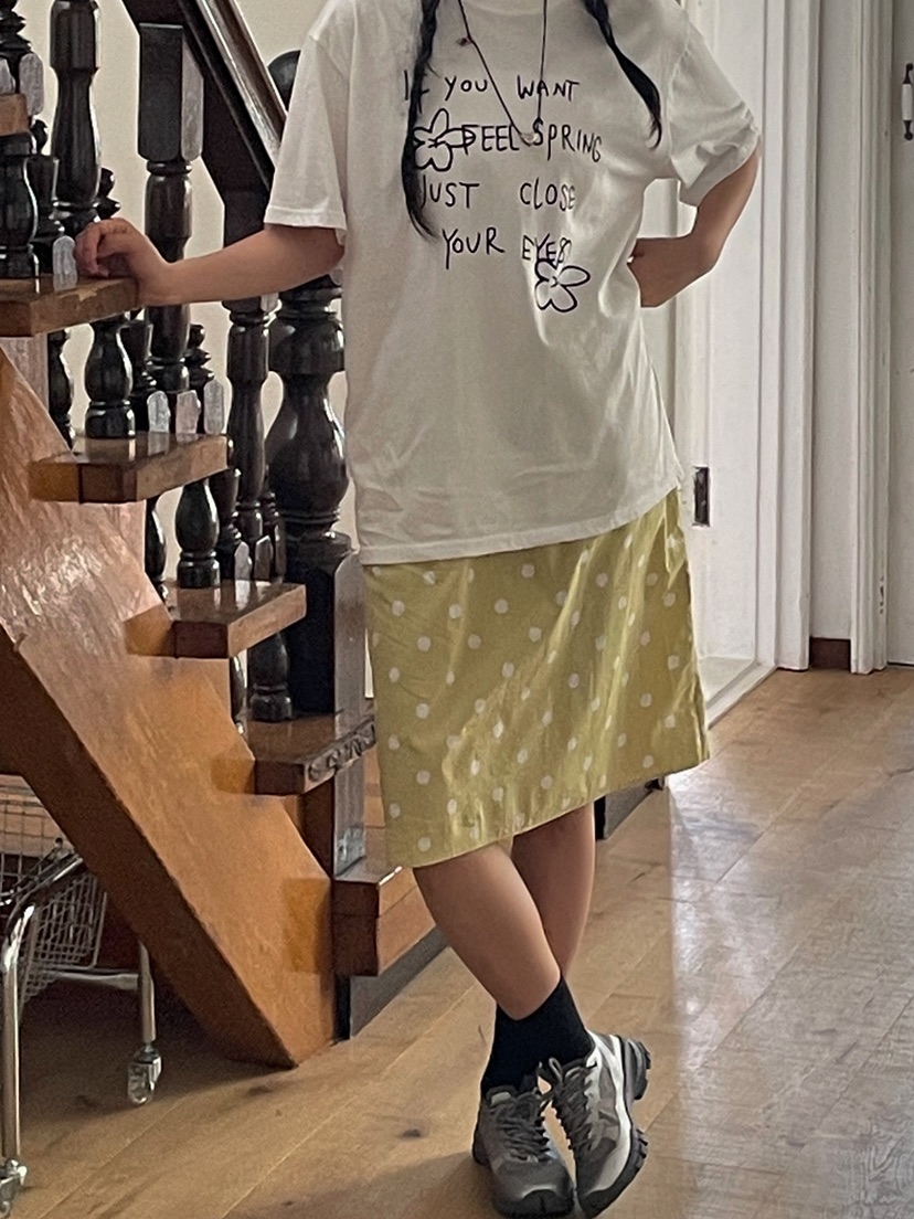 ONDO-P東大門代購女裝新品時尚職業休閑半身裙中短裙棉質長款ONDO-P半身裙/中短裙