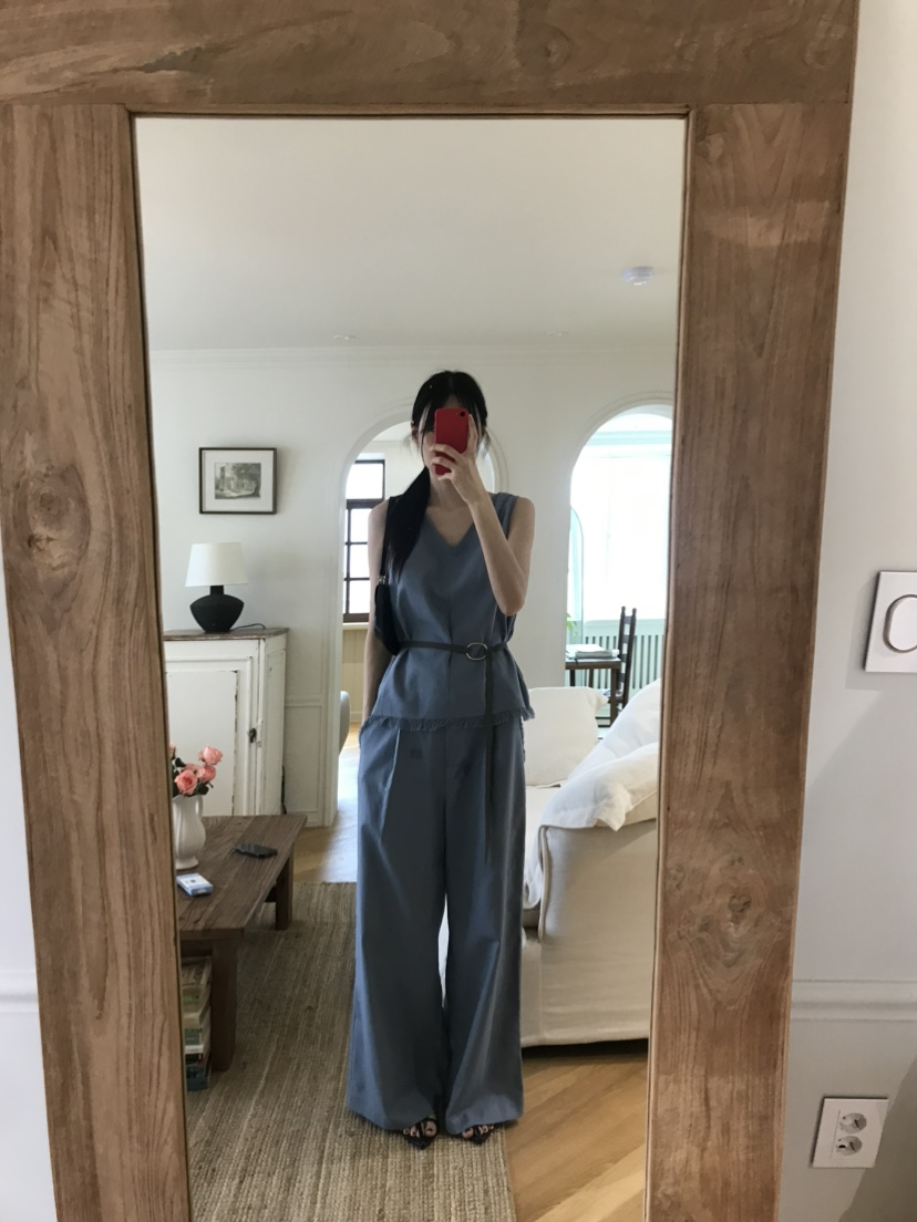 ME MO東大門直郵女士新款休閑25春夏熱賣吊帶背心不含腰帶ME MO吊帶/背心