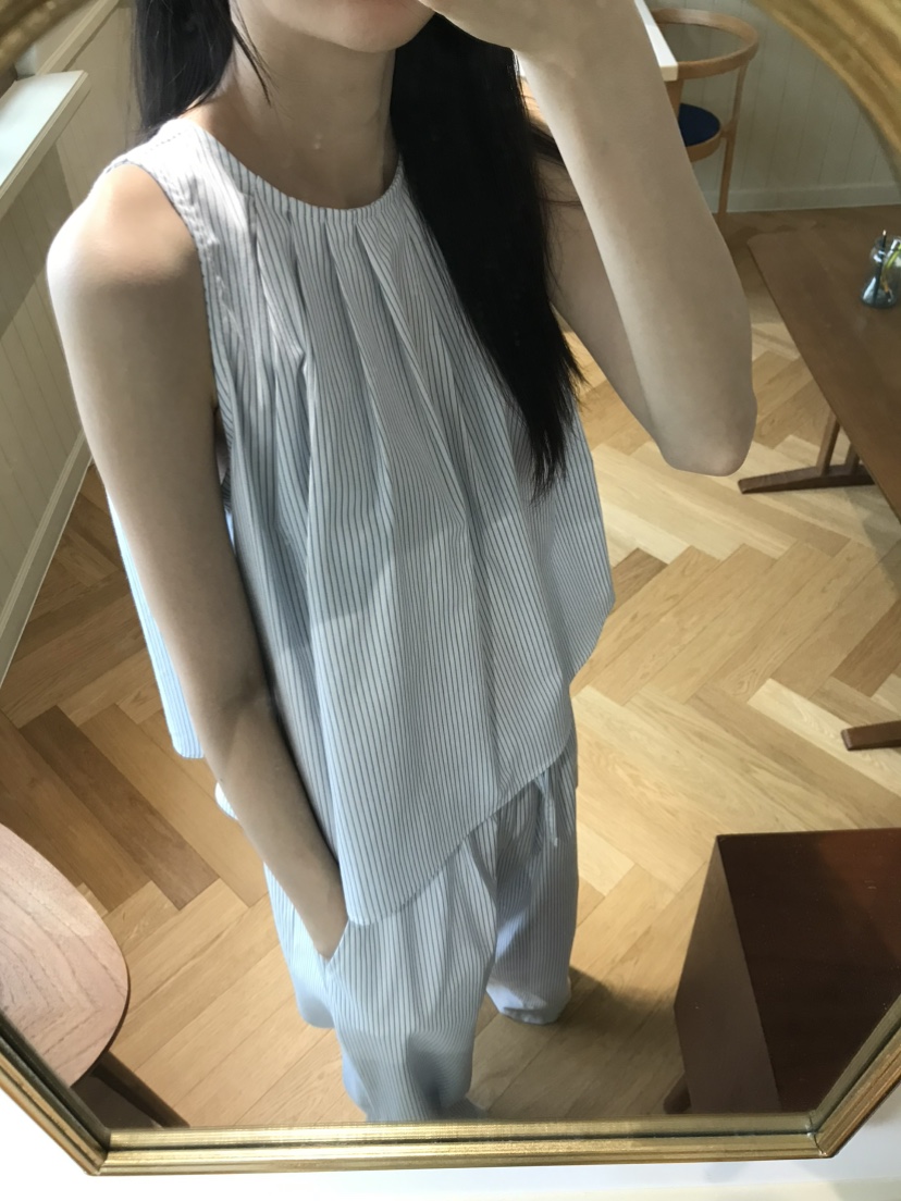 ME MO韓國代購女士新品推薦25春夏休閑人氣熱賣時尚吊帶背心ME MO吊帶/背心