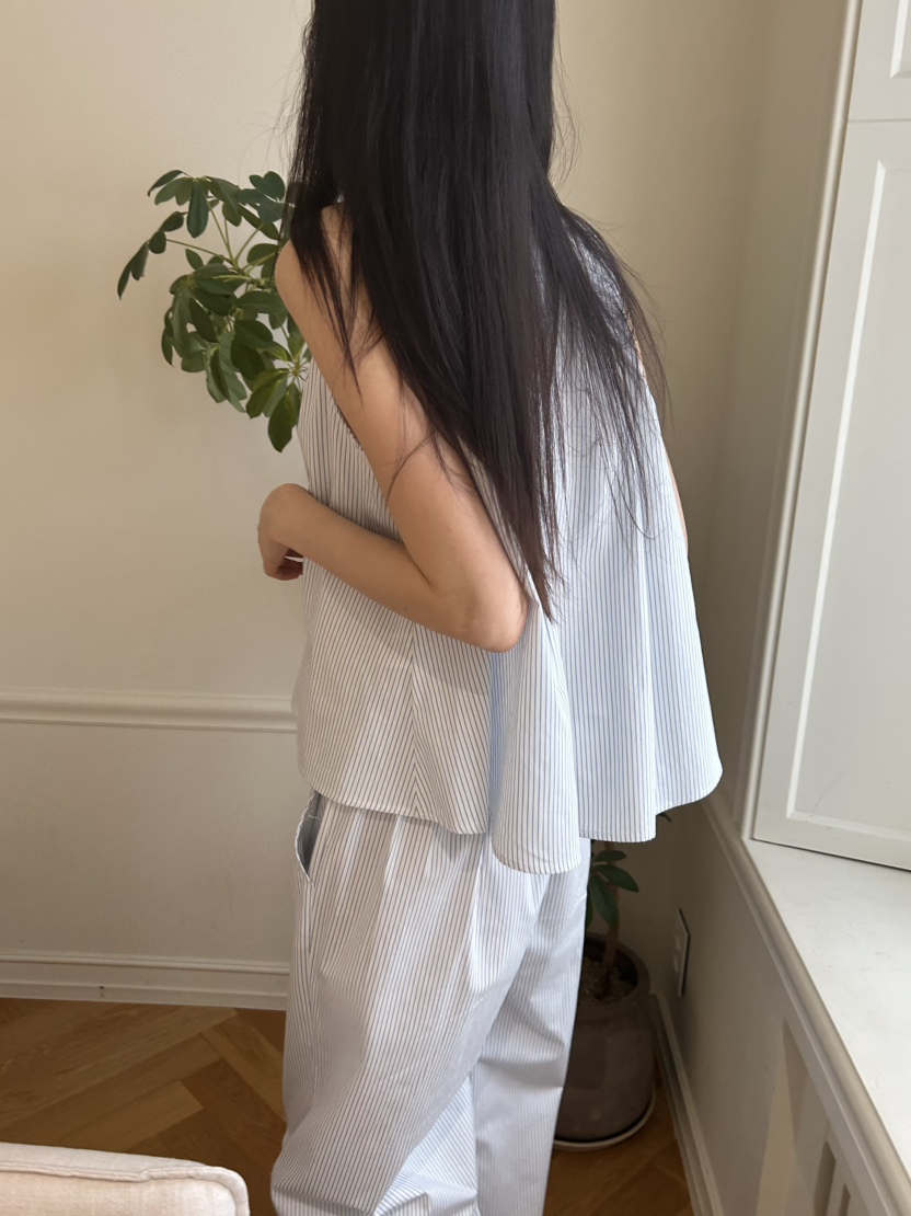 ME MO韓國代購女士新品推薦25春夏休閑人氣熱賣時尚吊帶背心ME MO吊帶/背心