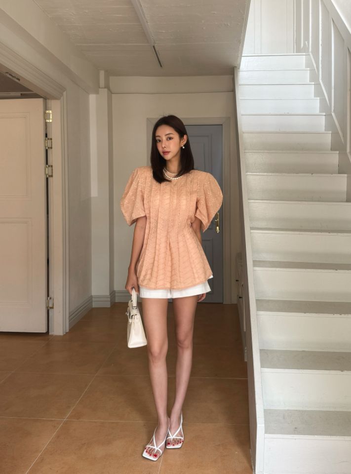CATS東大門代購女裝新品25春夏時尚推薦職業休閑襯衫蕾絲衫CAT.S襯衫/蕾絲衫