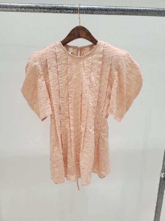 CATS東大門代購女裝新品25春夏時尚推薦職業休閑襯衫蕾絲衫CAT.S襯衫/蕾絲衫圖色2