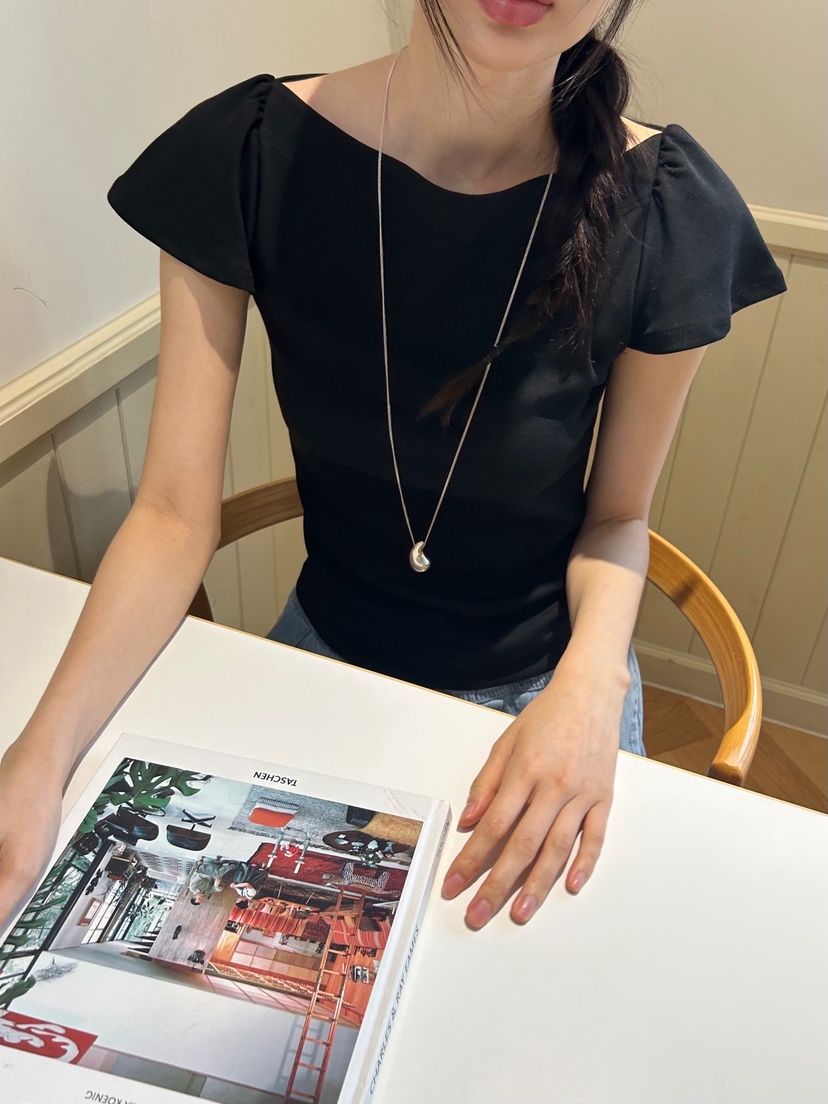 ME MO東大門直郵女士新款推薦人氣真品熱賣時尚25春夏職業T恤ME MOT恤圖色2