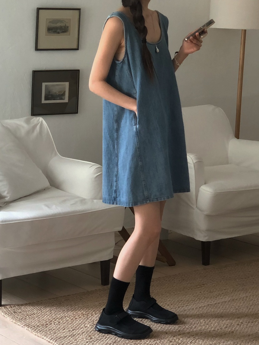 ONDO-P東大門實拍女裝新款推薦25春夏人氣真品時尚連衣裙鏤空ONDO-P連衣裙