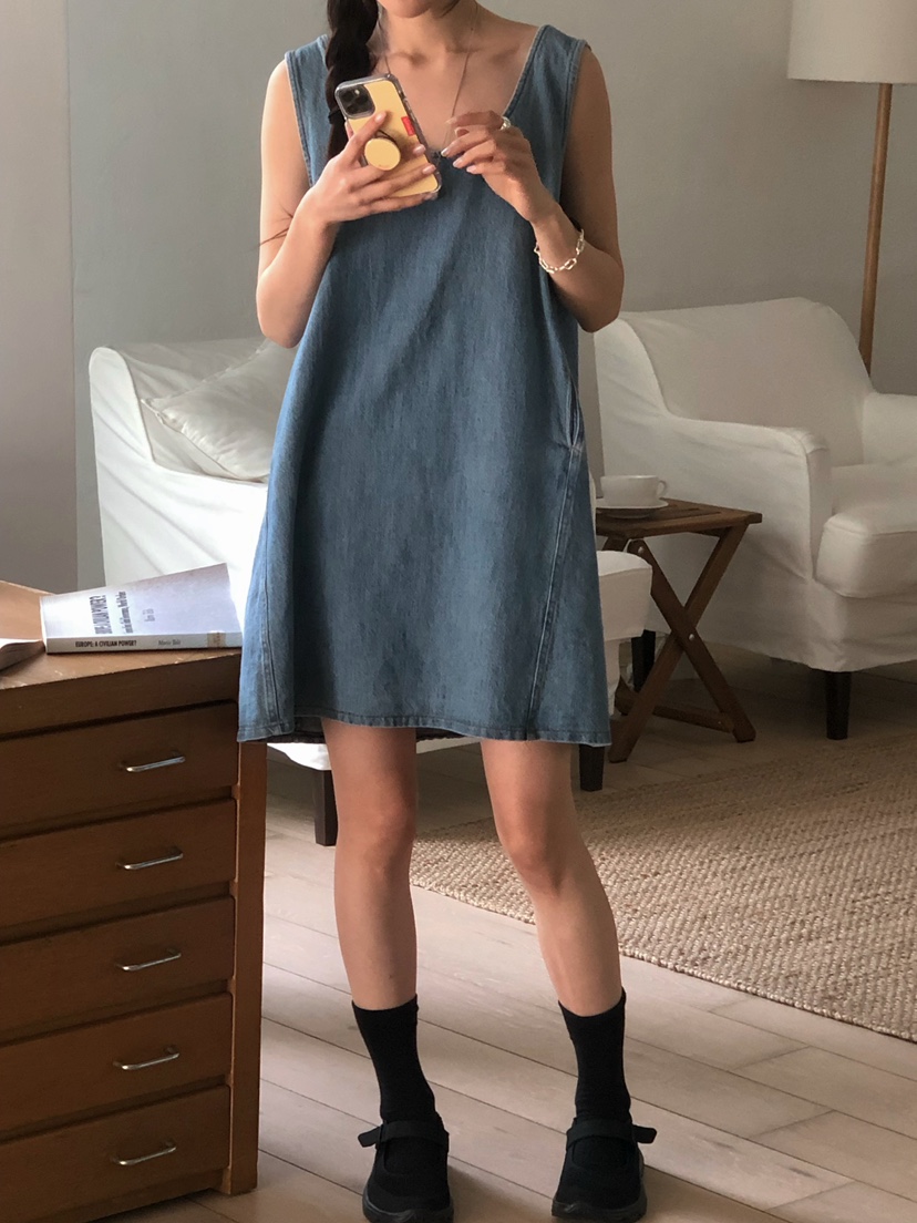 ONDO-P東大門實拍女裝新款推薦25春夏人氣真品時尚連衣裙鏤空ONDO-P連衣裙