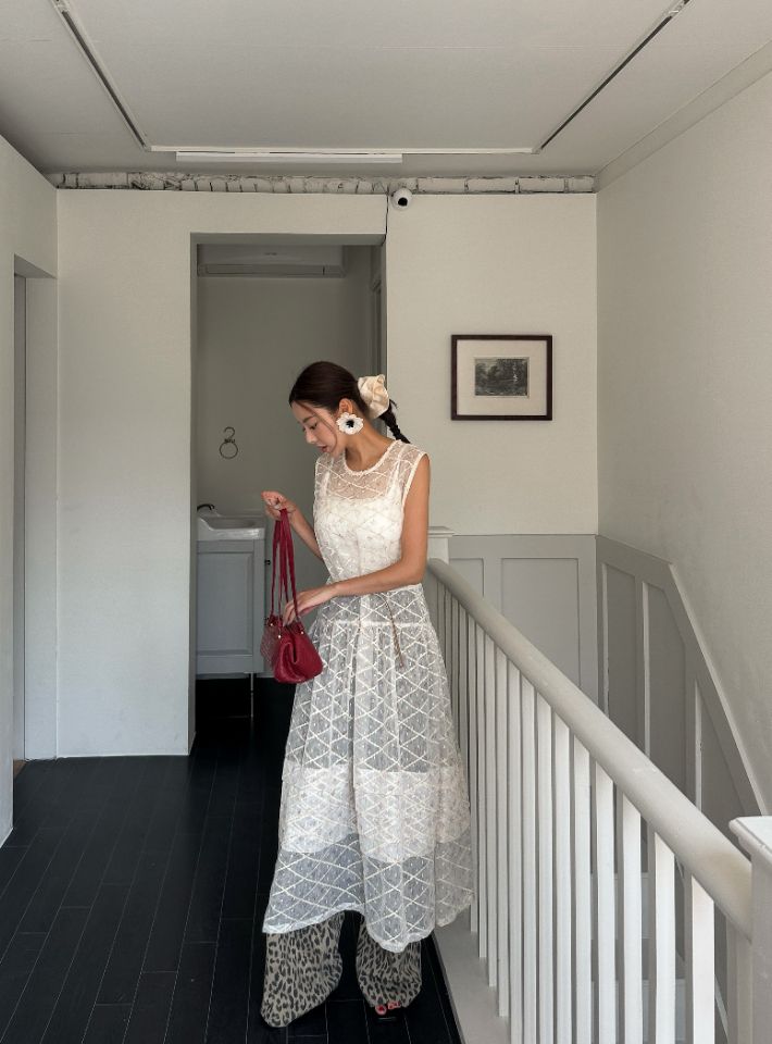 CATS韓國直郵女裝新品休閑25春夏熱賣職業真品時尚推薦連衣裙CAT.S連衣裙