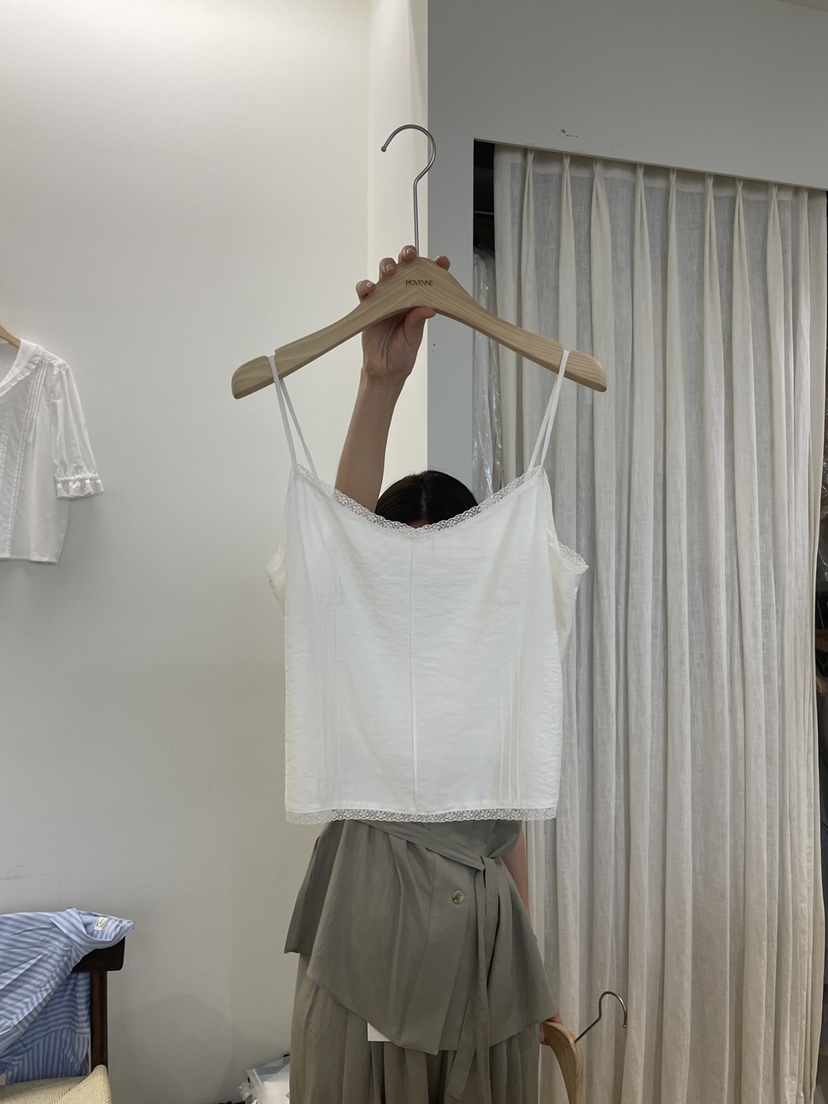 MOVENNE韓國直郵女士新款推薦真品時尚熱賣25春夏休閑吊帶背心MOVENNE吊帶/背心