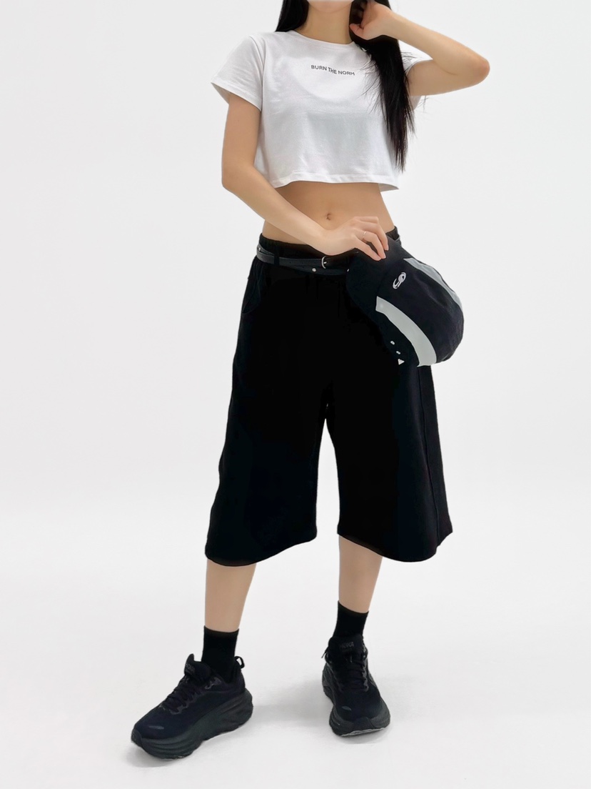 NOCTURNAL VIBE韓國代購女士新品熱賣推薦真品休閑25春夏短褲NOCTURNAL VIBE短褲