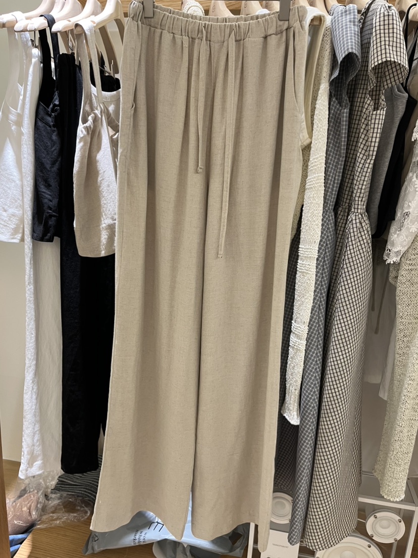 TIZZI韓國代購女士新品休閑職業人氣25春夏熱賣時尚真品休閑褲TIZZI休閑褲圖色2