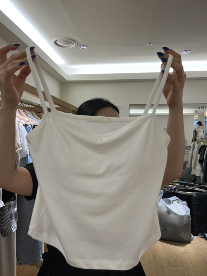 TIZZI韓國直郵女裝新款推薦25春夏真品休閑熱賣時尚吊帶背心TIZZI吊帶/背心圖色2