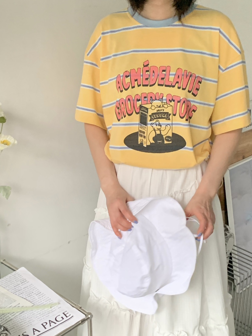 BEFORE SUNRISE東大門代購女裝新款真品人氣熱賣25春夏T恤BEFORE SUNRISET恤