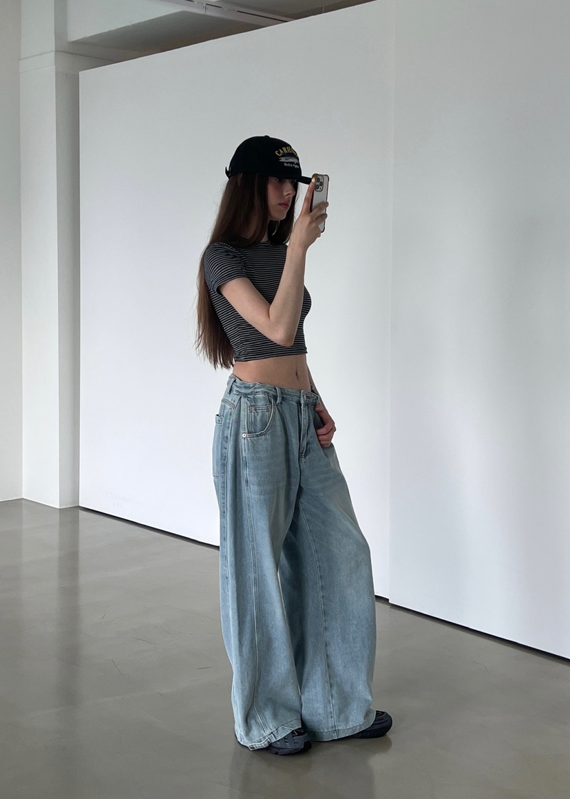 ANOTHER AVENUE東大門直郵女士新品職業休閑人氣真品牛仔褲ANOTHER AVENUE牛仔褲