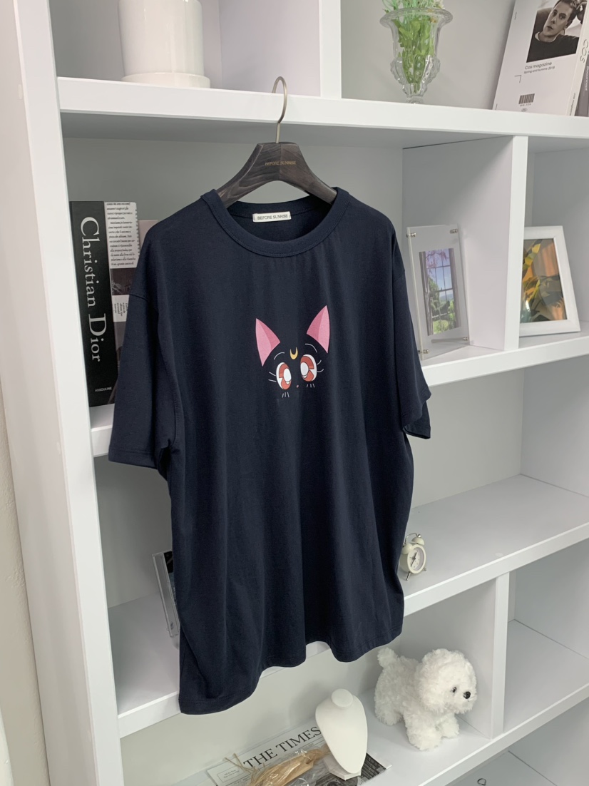 BEFORE SUNRISE韓國直郵女裝新品真品熱賣人氣25春夏休閑T恤BEFORE SUNRISET恤