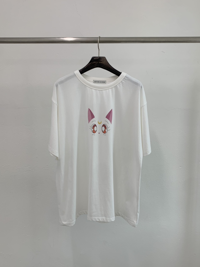 BEFORE SUNRISE韓國直郵女裝新品真品熱賣人氣25春夏休閑T恤BEFORE SUNRISET恤圖色2