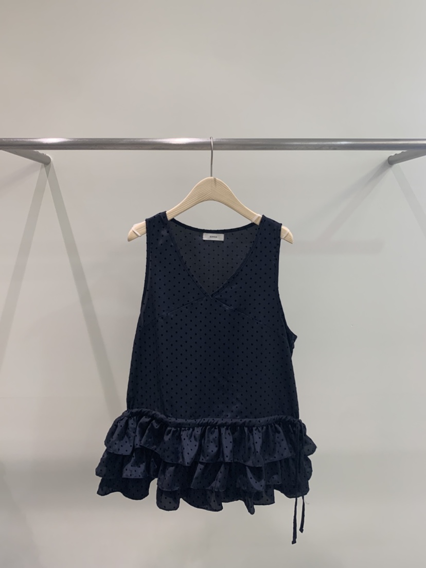 ZITTEN東大門直郵女士新品時尚休閑真品熱賣吊帶背心荷葉邊ZITTEN吊帶/背心圖色2