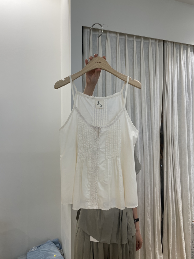MOVENNE東大門代購女士新品25春夏人氣推薦職業時尚吊帶背心MOVENNE吊帶/背心圖色2