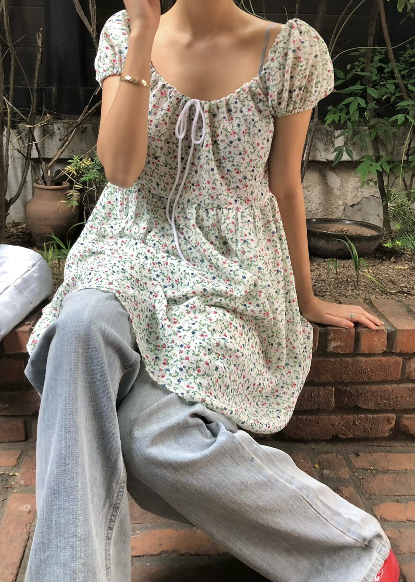 OUPPT直郵韓國代購㊣女裝新品休閑時尚25春夏人氣推薦連衣裙OUPPT連衣裙