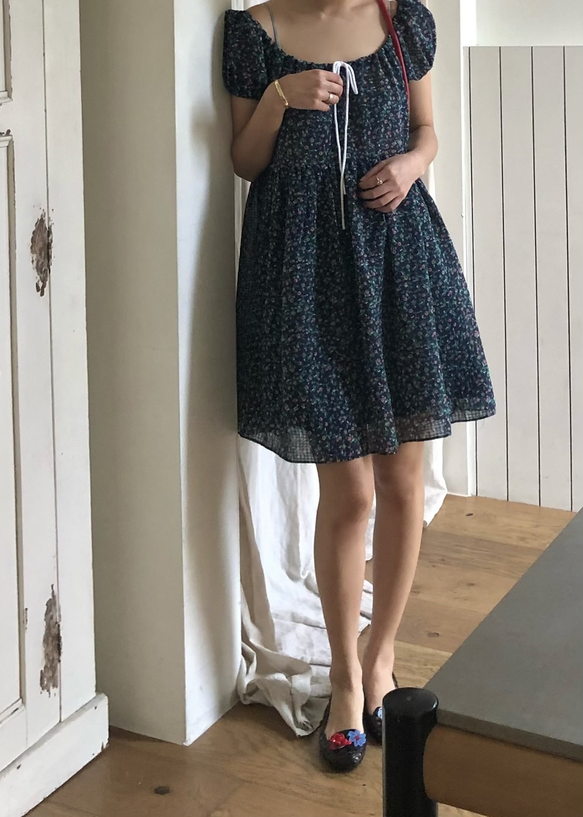 OUPPT直郵韓國代購㊣女裝新品休閑時尚25春夏人氣推薦連衣裙OUPPT連衣裙