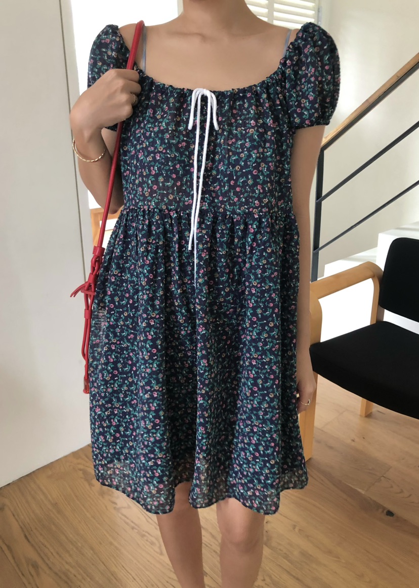 OUPPT直郵韓國代購㊣女裝新品休閑時尚25春夏人氣推薦連衣裙OUPPT連衣裙