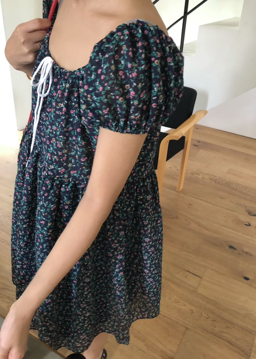 OUPPT直郵韓國代購㊣女裝新品休閑時尚25春夏人氣推薦連衣裙OUPPT連衣裙