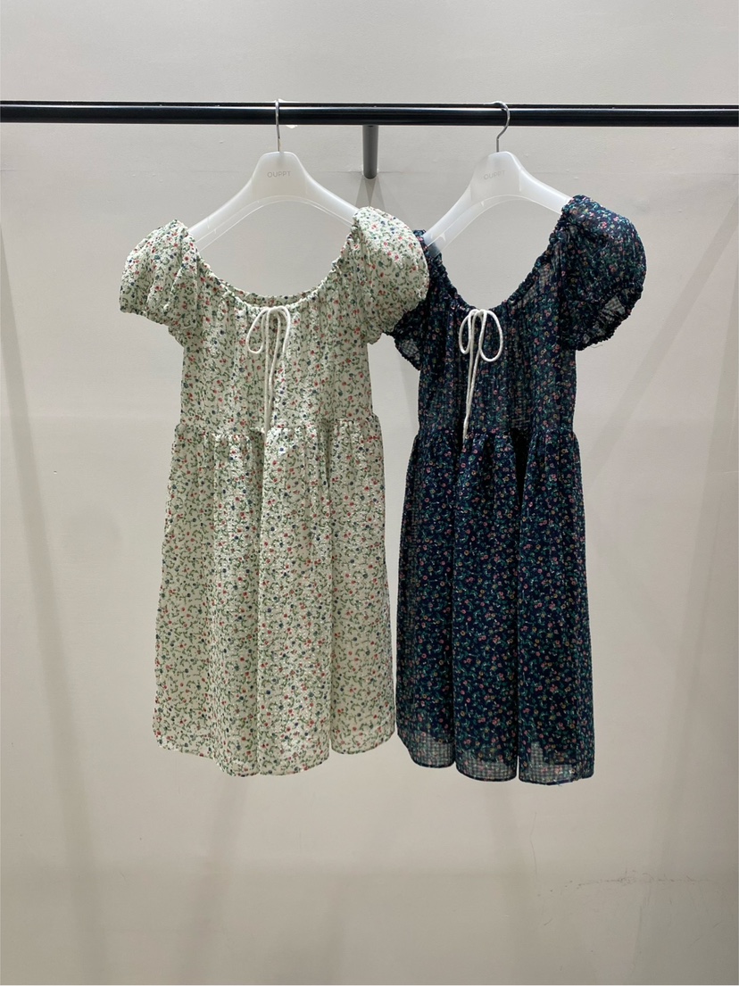 OUPPT直郵韓國代購㊣女裝新品休閑時尚25春夏人氣推薦連衣裙OUPPT連衣裙