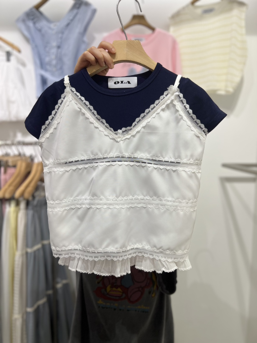 OLA韓國直郵㊣女裝新品推薦25春夏人氣休閑時尚熱賣套裝mellor/OLA套裝圖色3