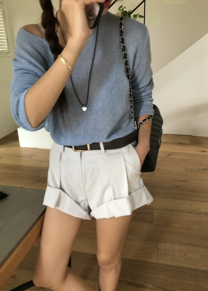 OUPPT直郵韓國代購㊣女裝新品25春夏休閑熱賣人氣時尚針織衫OUPPT針織衫