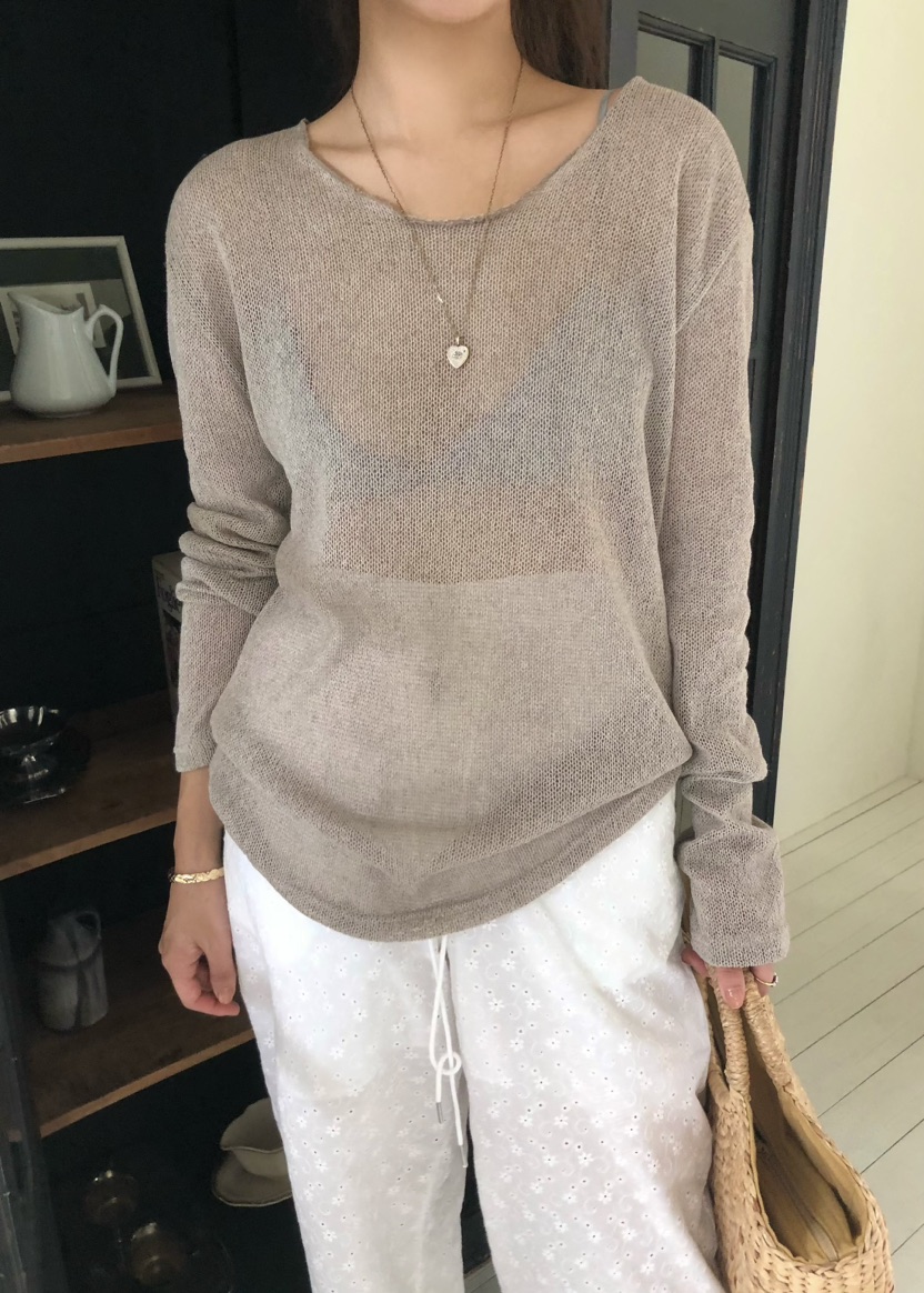 OUPPT直郵韓國代購㊣女裝新品25春夏休閑熱賣人氣時尚針織衫OUPPT針織衫