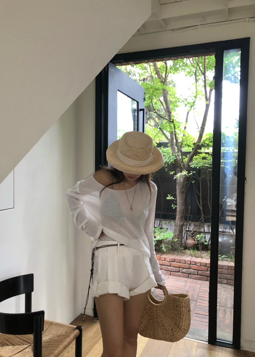 OUPPT直郵韓國代購㊣女裝新品25春夏休閑熱賣人氣時尚針織衫OUPPT針織衫