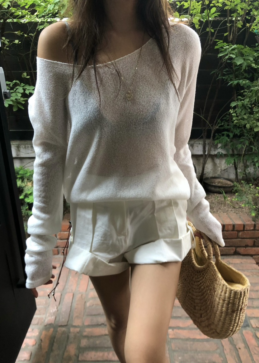 OUPPT直郵韓國代購㊣女裝新品25春夏休閑熱賣人氣時尚針織衫OUPPT針織衫