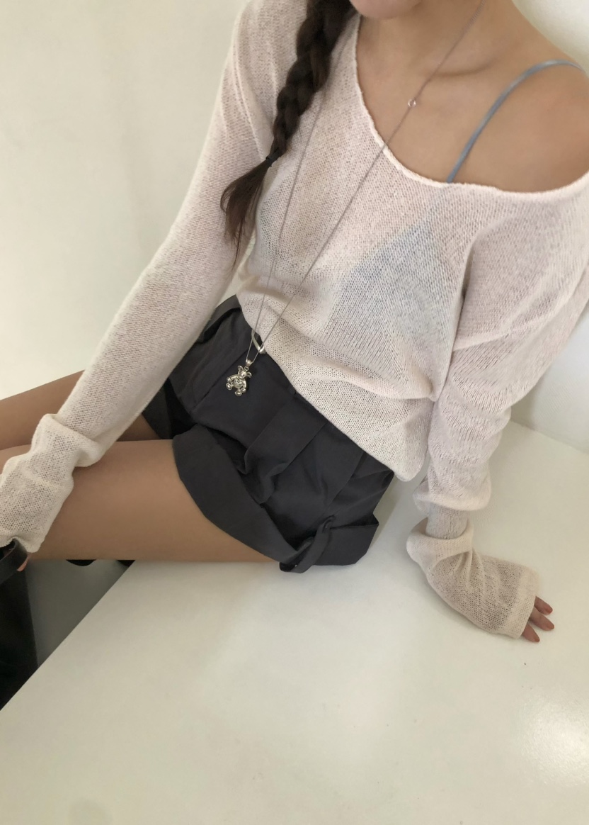 OUPPT直郵韓國代購㊣女裝新品25春夏休閑熱賣人氣時尚針織衫OUPPT針織衫