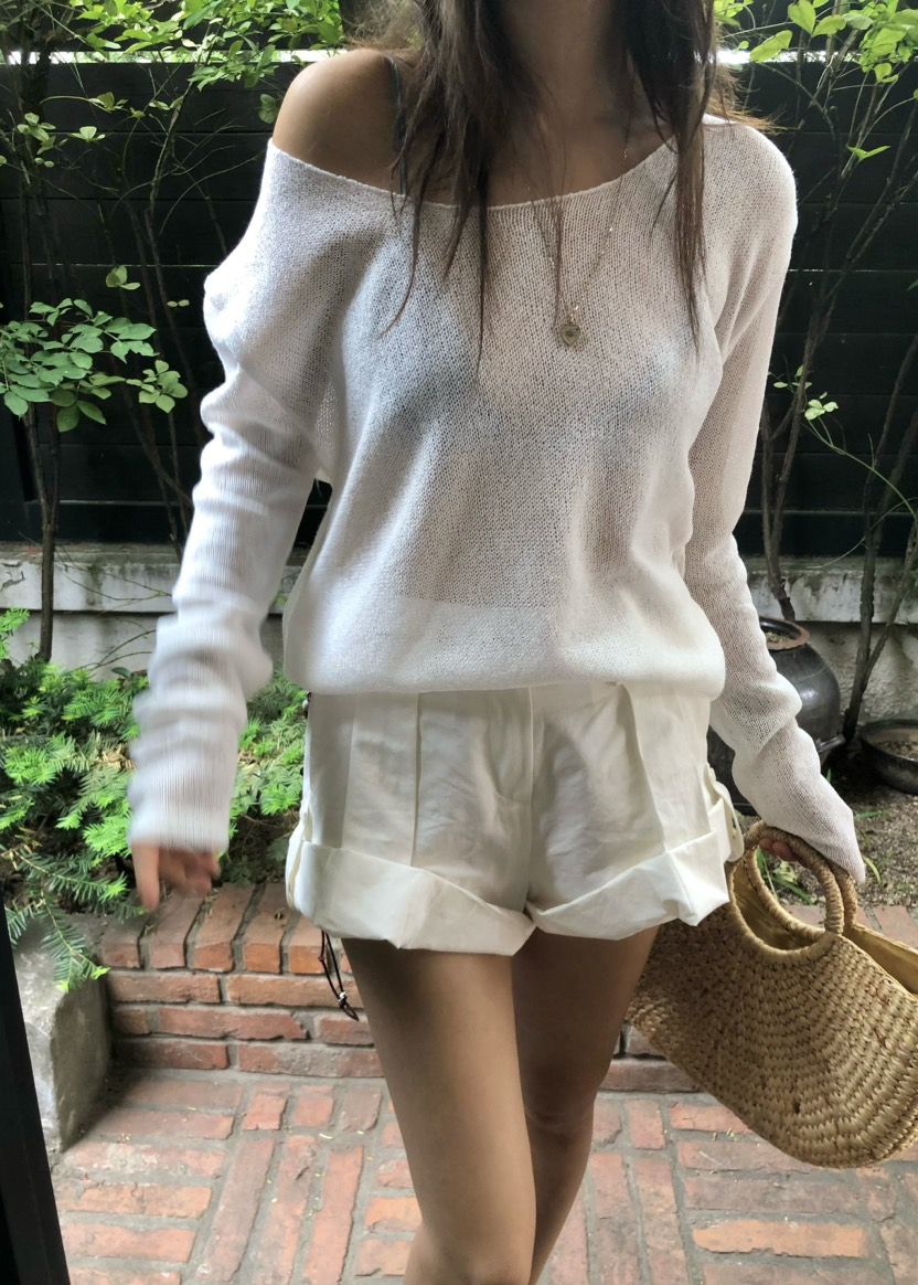 OUPPT直郵韓國代購㊣女裝新品25春夏休閑熱賣人氣時尚針織衫OUPPT針織衫圖色4