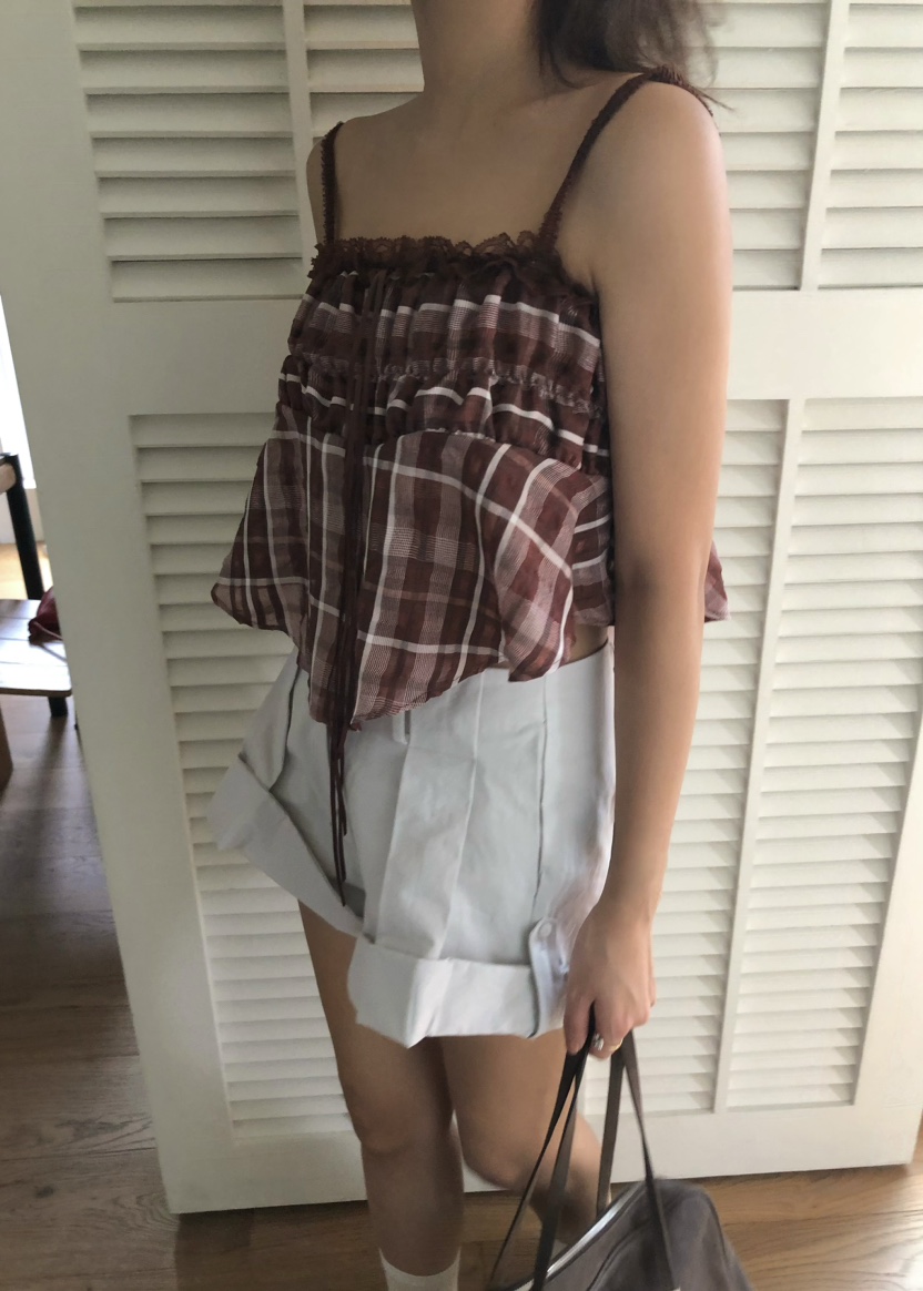 OUPPT韓國㊣直郵東大門代購女裝新款熱賣人氣休閑推薦吊帶背心OUPPT吊帶/背心