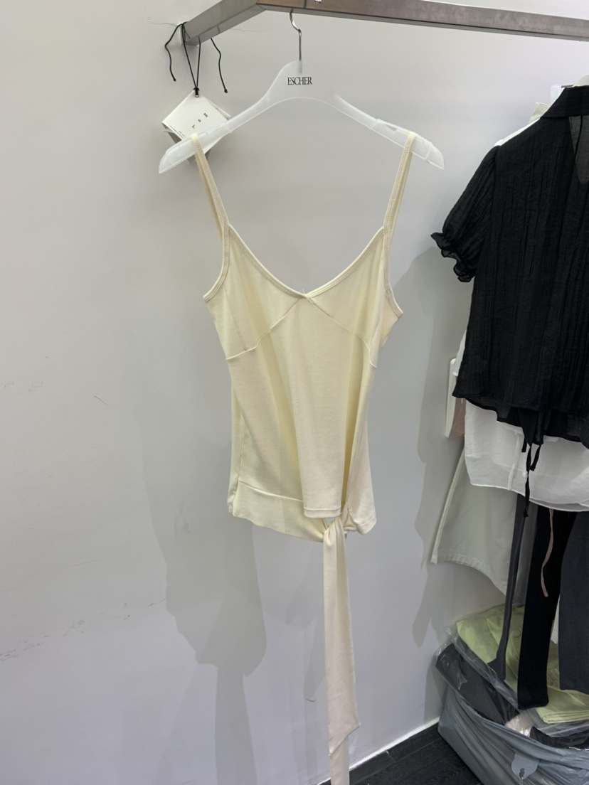 ESCHER韓國㊣直郵東大門代購女裝新款熱賣時尚休閑吊帶背心ESCHER吊帶/背心圖色2