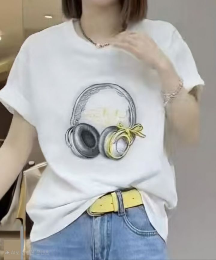 RICO韓國直郵㊣女裝新品時尚推薦熱賣休閑25春夏人氣T恤bling bling/RICOT恤