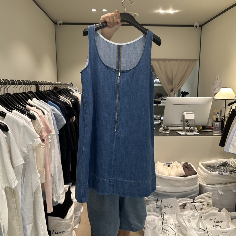 RE STOCK直郵韓國代購㊣女裝新款時尚熱賣休閑人氣25春夏連衣裙RE STOCK連衣裙
