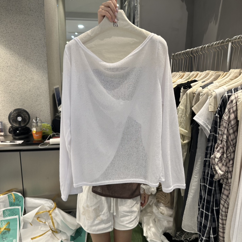AMOEBA韓國直郵㊣女裝新品推薦時尚25春夏人氣休閑熱賣針織衫AMOEBA針織衫