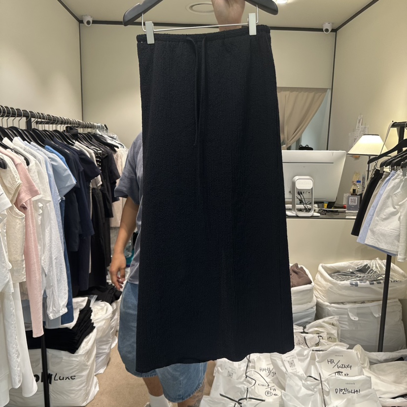 RE STOCK韓國直郵㊣女裝新款熱賣人氣休閑時尚推薦25春夏長裙RE STOCK長裙圖色2