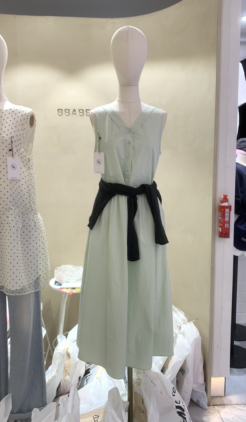BBABBA-L韓國直郵㊣東大門實拍女裝新品熱賣休閑時尚連衣裙BBABBA-L連衣裙
