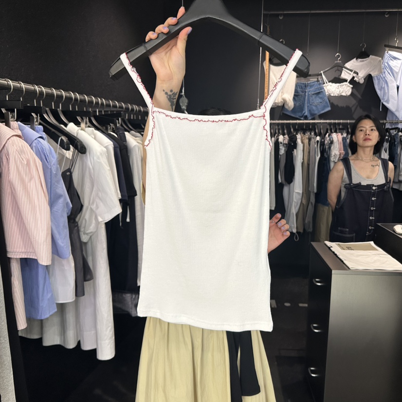 ELF-L韓國㊣直郵東大門代購女裝新品熱賣時尚推薦吊帶背心PROJECT ELF/ELF-L吊帶/背心