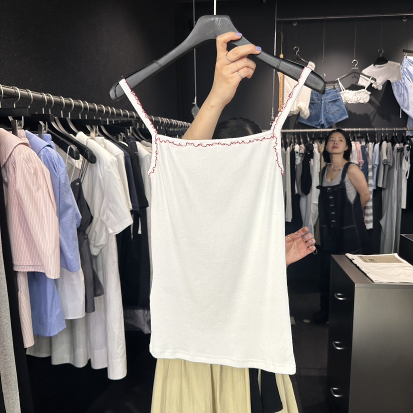 ELF-L韓國㊣直郵東大門代購女裝新品熱賣時尚推薦吊帶背心PROJECT ELF/ELF-L吊帶/背心
