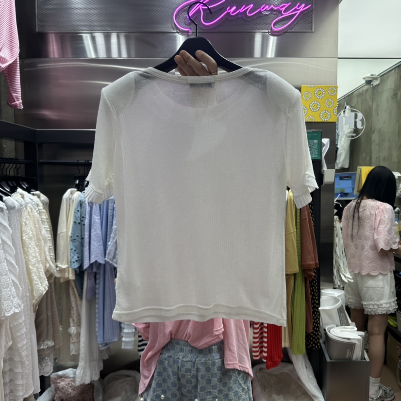 RUNWAY-런웨이韓國㊣直郵東大門代購女裝新品休閑熱賣時尚T恤RUNWAYT恤
