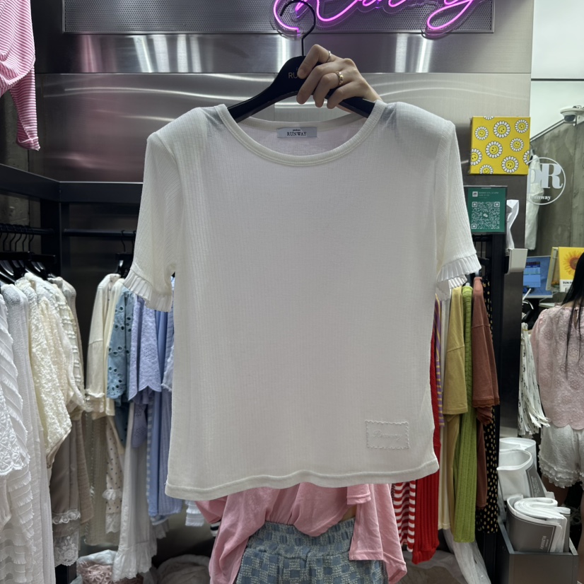 RUNWAY-런웨이韓國㊣直郵東大門代購女裝新品休閑熱賣時尚T恤RUNWAYT恤