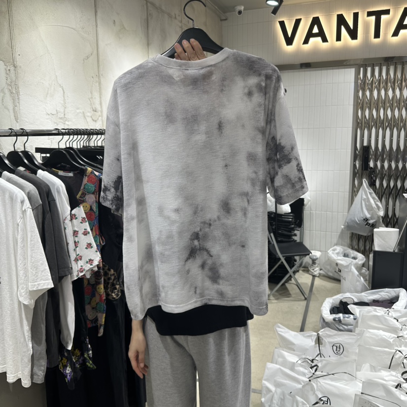 VANTA韓國直郵㊣東大門實拍女裝新品25春夏人氣休閑時尚T恤VANTAT恤