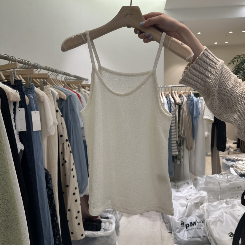 GRACIA韓國直郵㊣女裝新品25春夏時尚推薦人氣熱賣吊帶背心GRACIA吊帶/背心